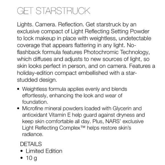 NARS Starstruck Light Reflecting Setting Powder Pressed *JUMBO Limited Edition* - Picture 14 of 14